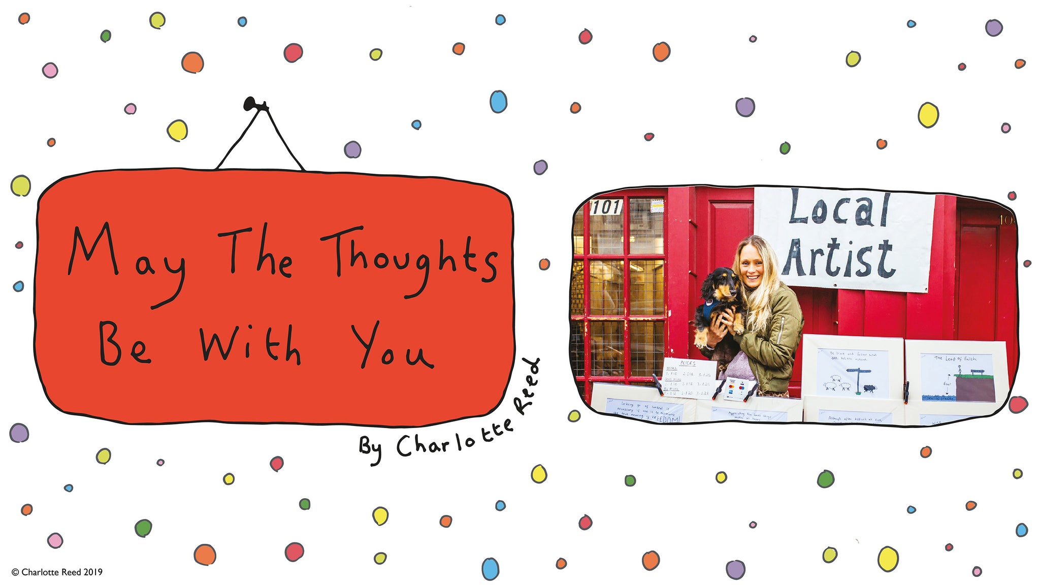 Half Moon Bay talk to Charlotte Reed – The inspiring mind behind May the Thoughts be With You