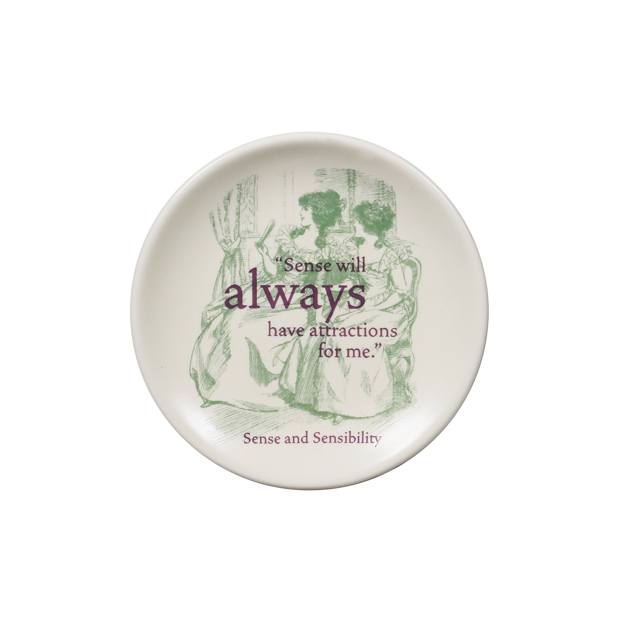 Trinket Dish (8cm) - Pulteney Press (Jane Austen)