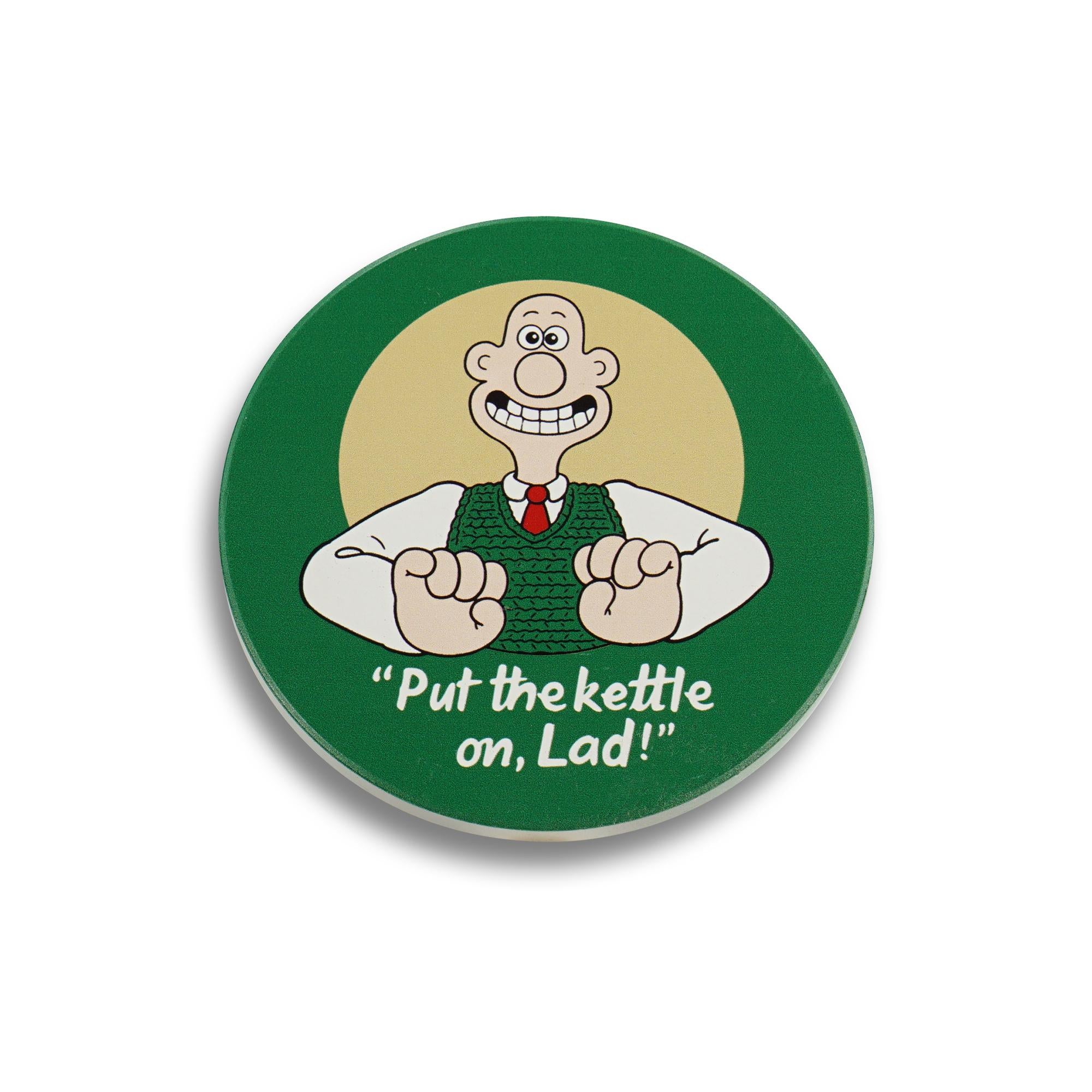 Coaster Single Ceramic - Wallace & Gromit (Wallace)