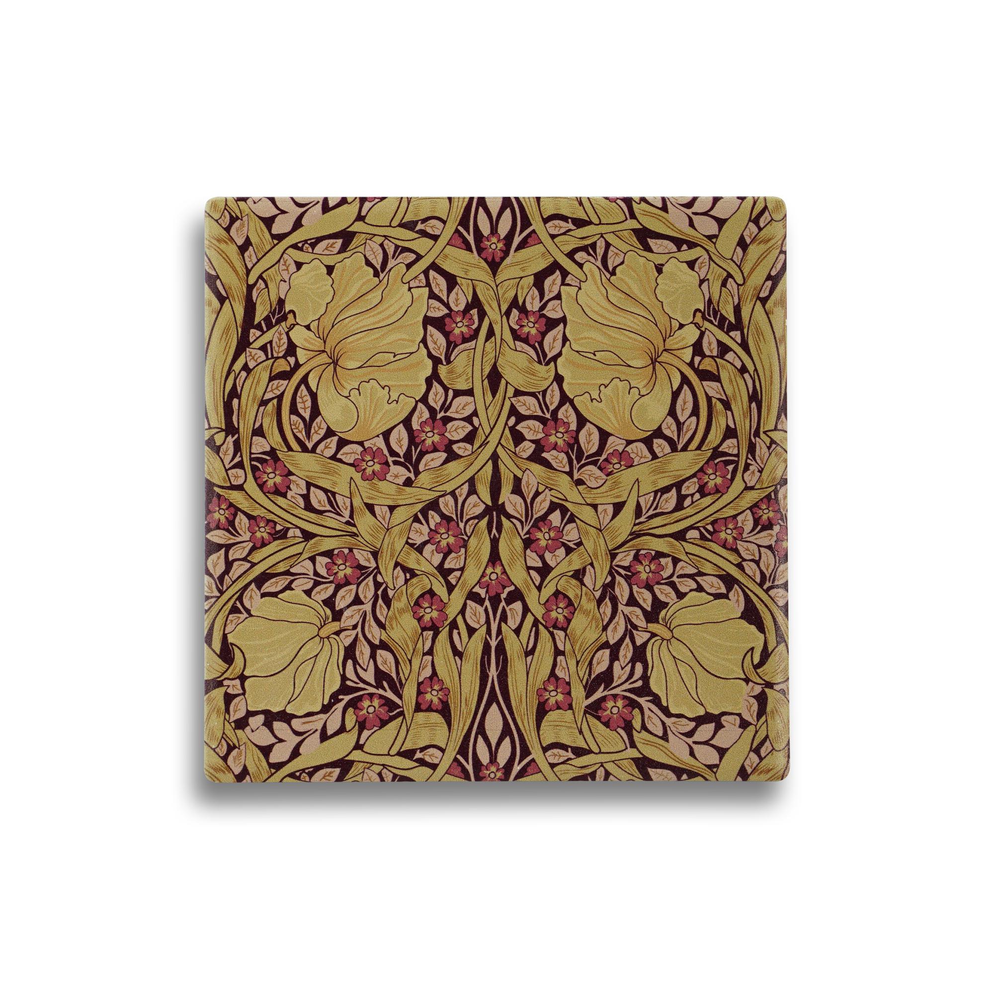 Coaster Single Ceramic - ACS William Morris (Pimpernel)