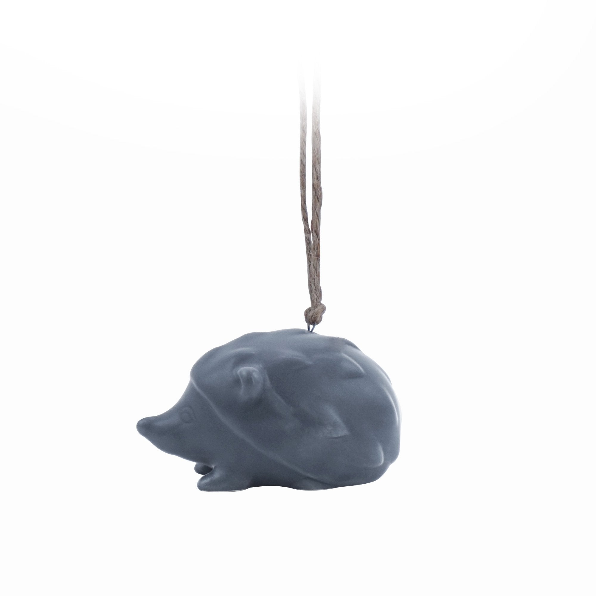 Hanging Decoration - Woodland Folk (Navy Hedgehog)