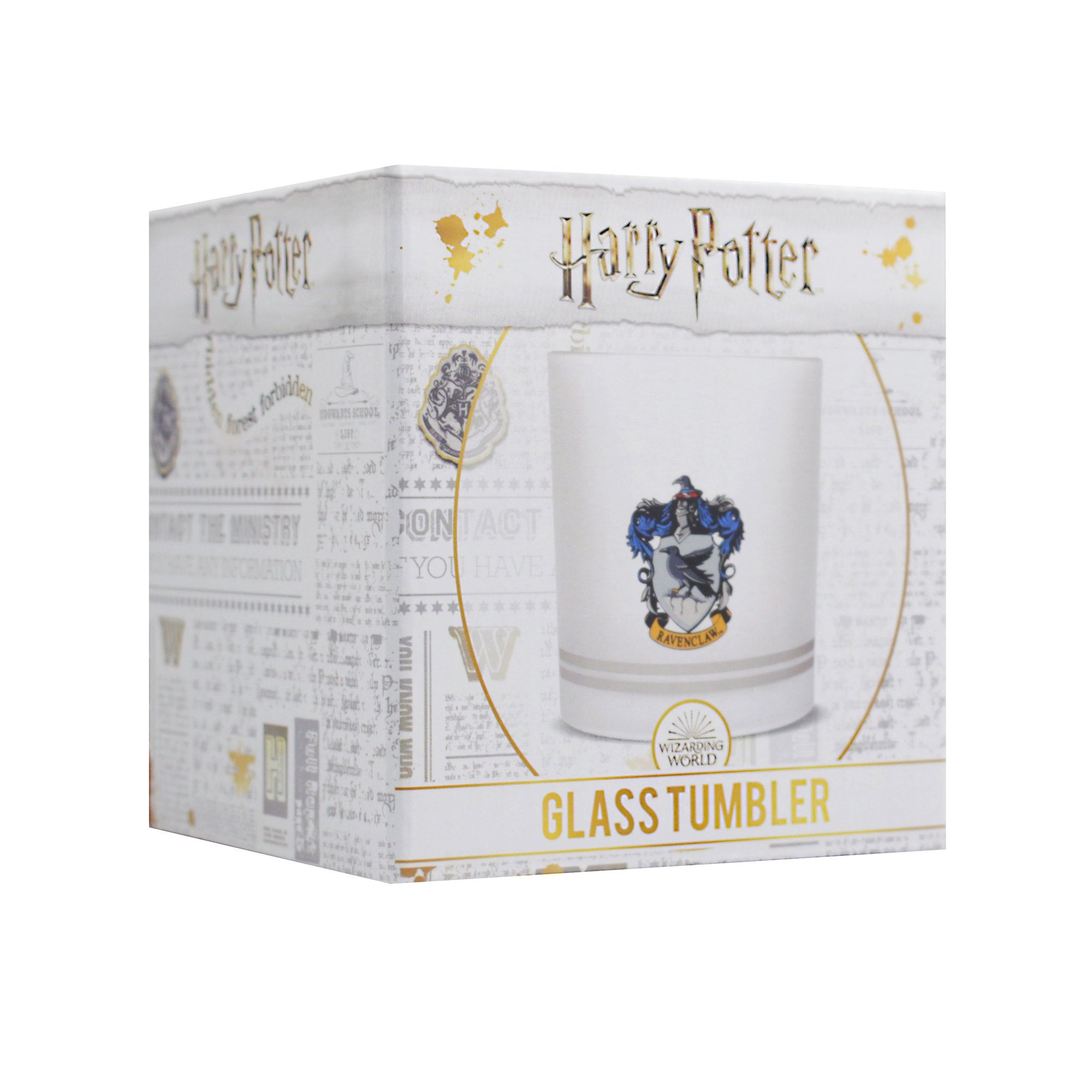 Harry Potter Glass Tumbler - Ravenclaw House Pride