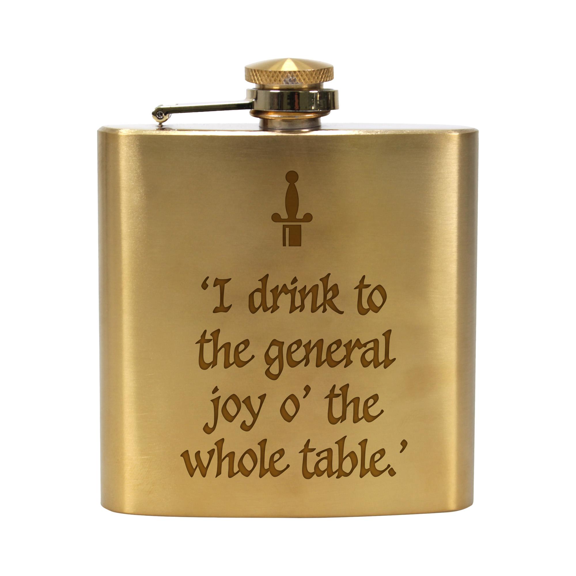 Hip Flask 7oz - Shakespeare (Macbeth)