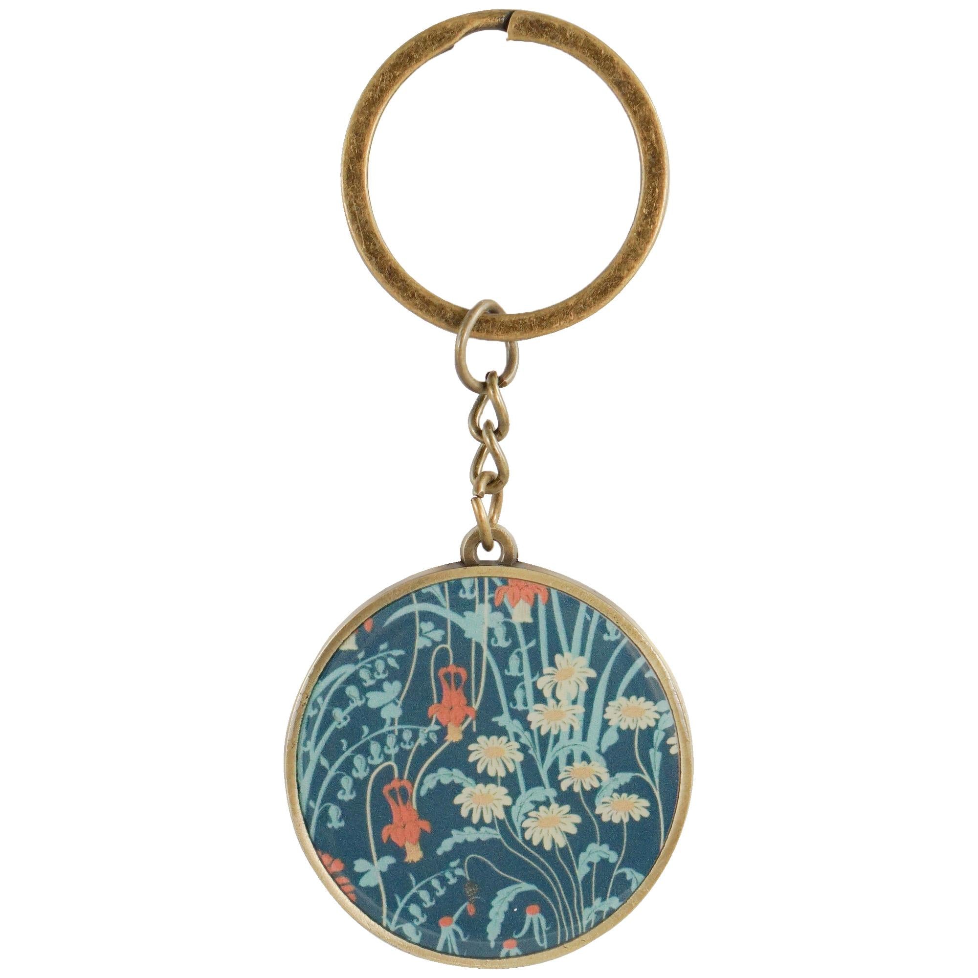 Keyring Metal - ACS Walter Crane (Meadow Flowers)