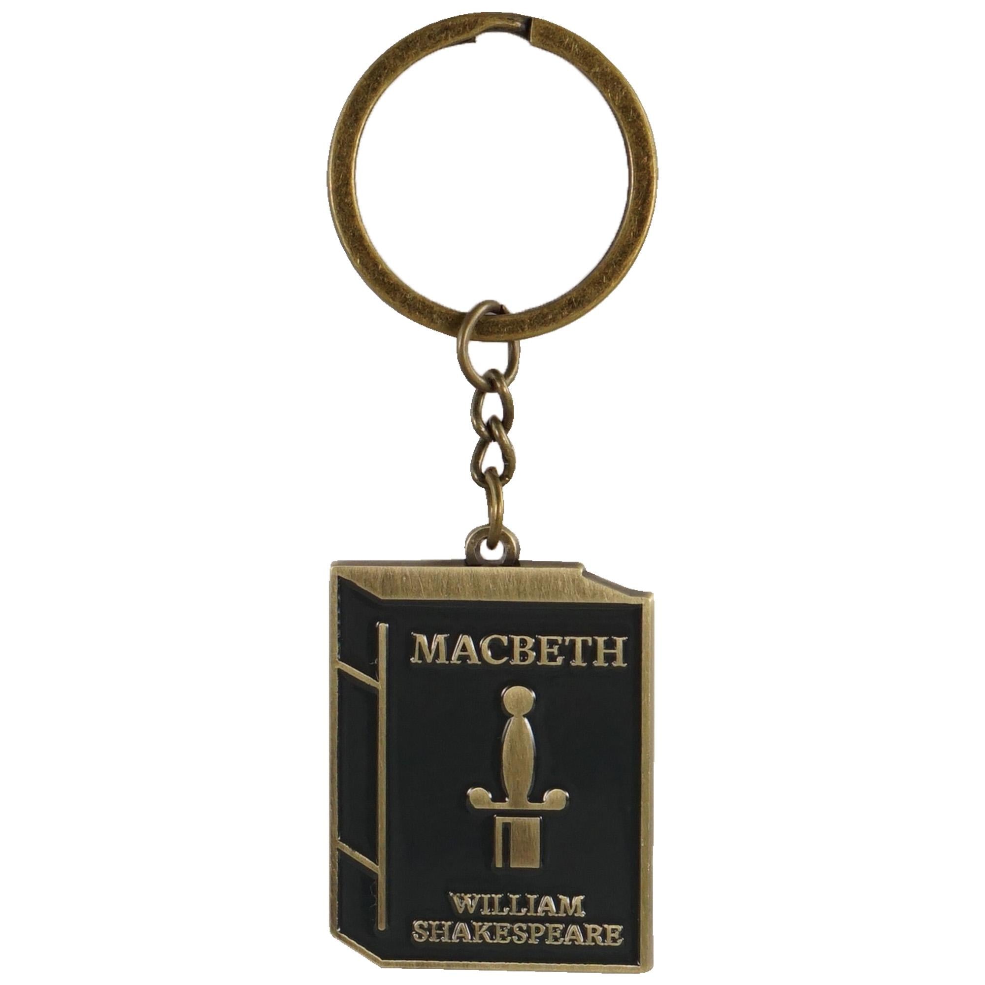 Keyring Metal - Shakespeare (Macbeth)