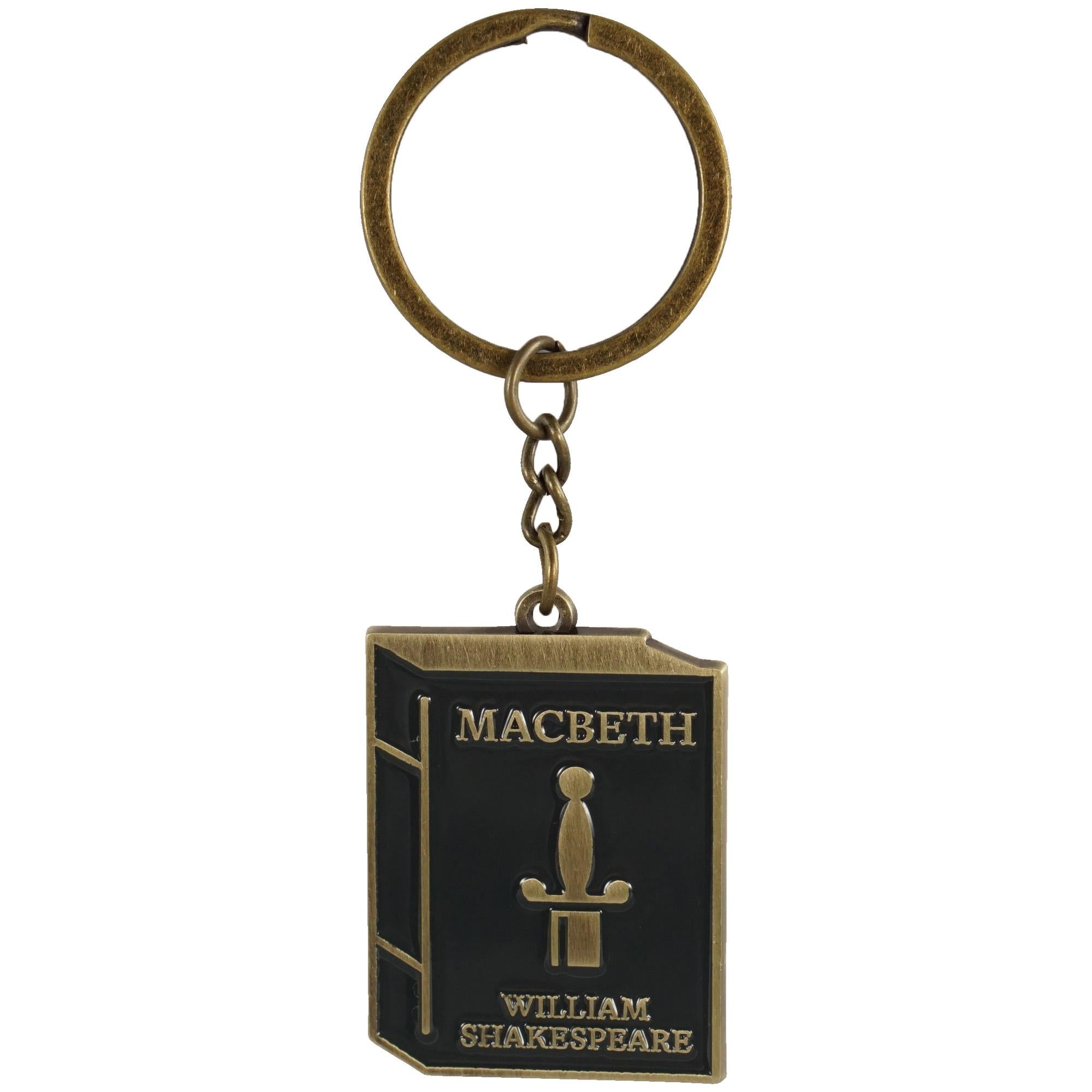 Keyring Metal - Shakespeare (Macbeth)