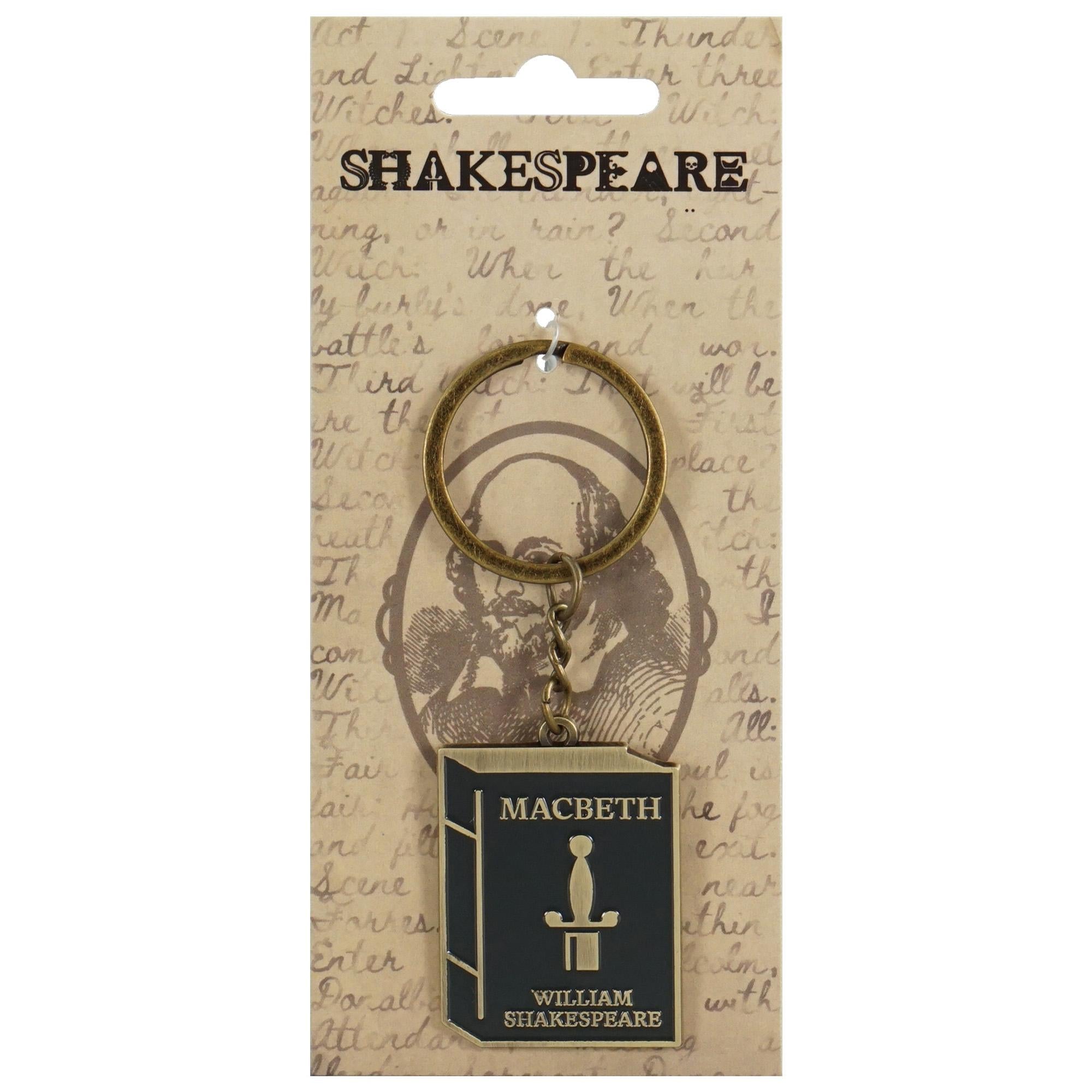 Keyring Metal - Shakespeare (Macbeth)