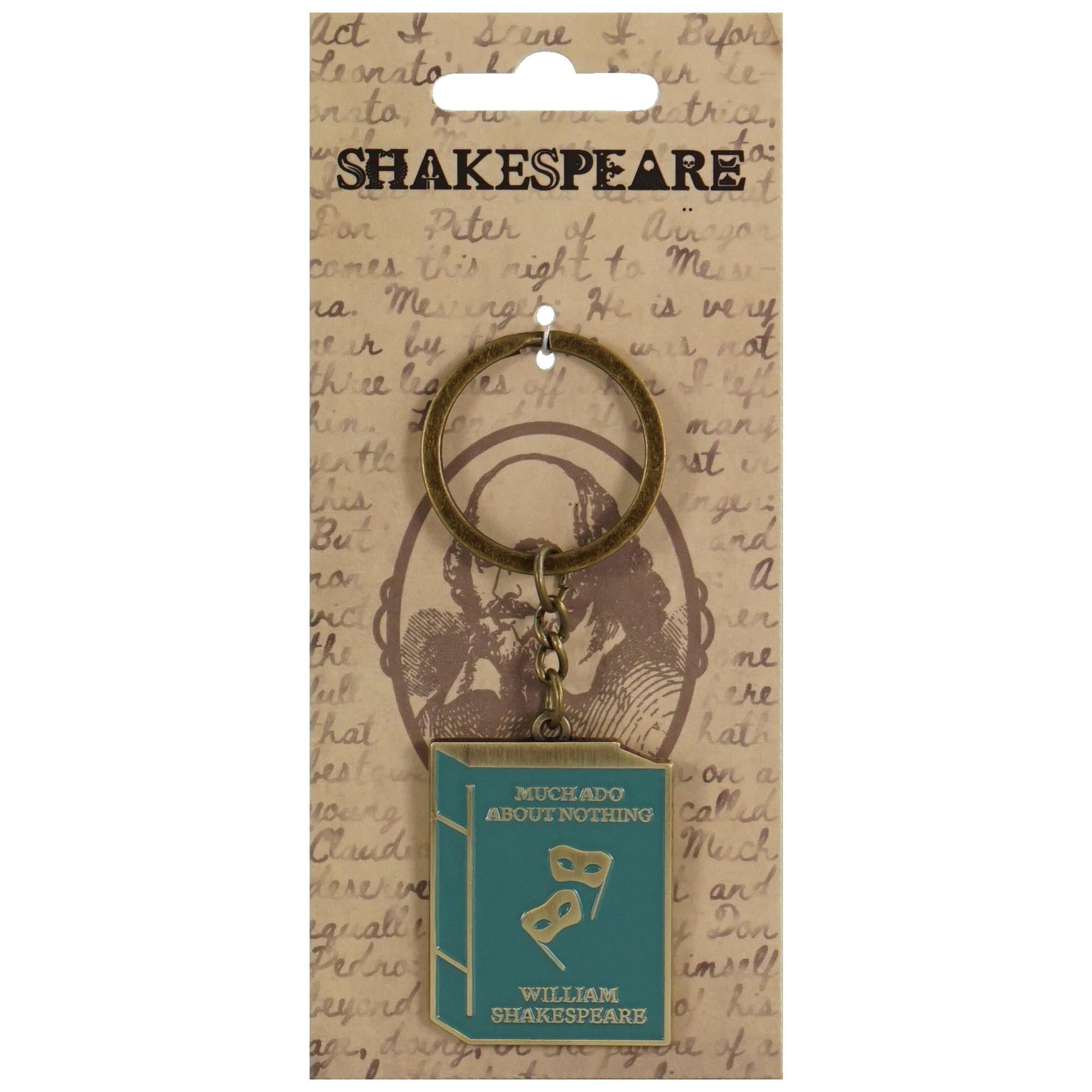 Keyring Metal - Shakespeare (Much Ado About Nothing)