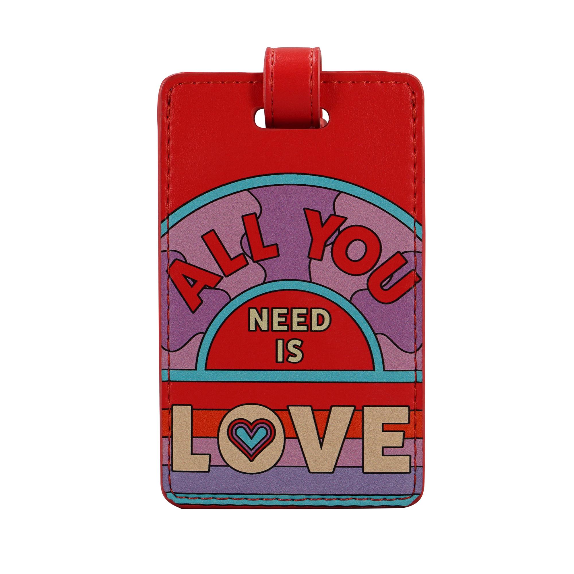 Luggage Bag Tag - The Beatles (All You Need is Love)