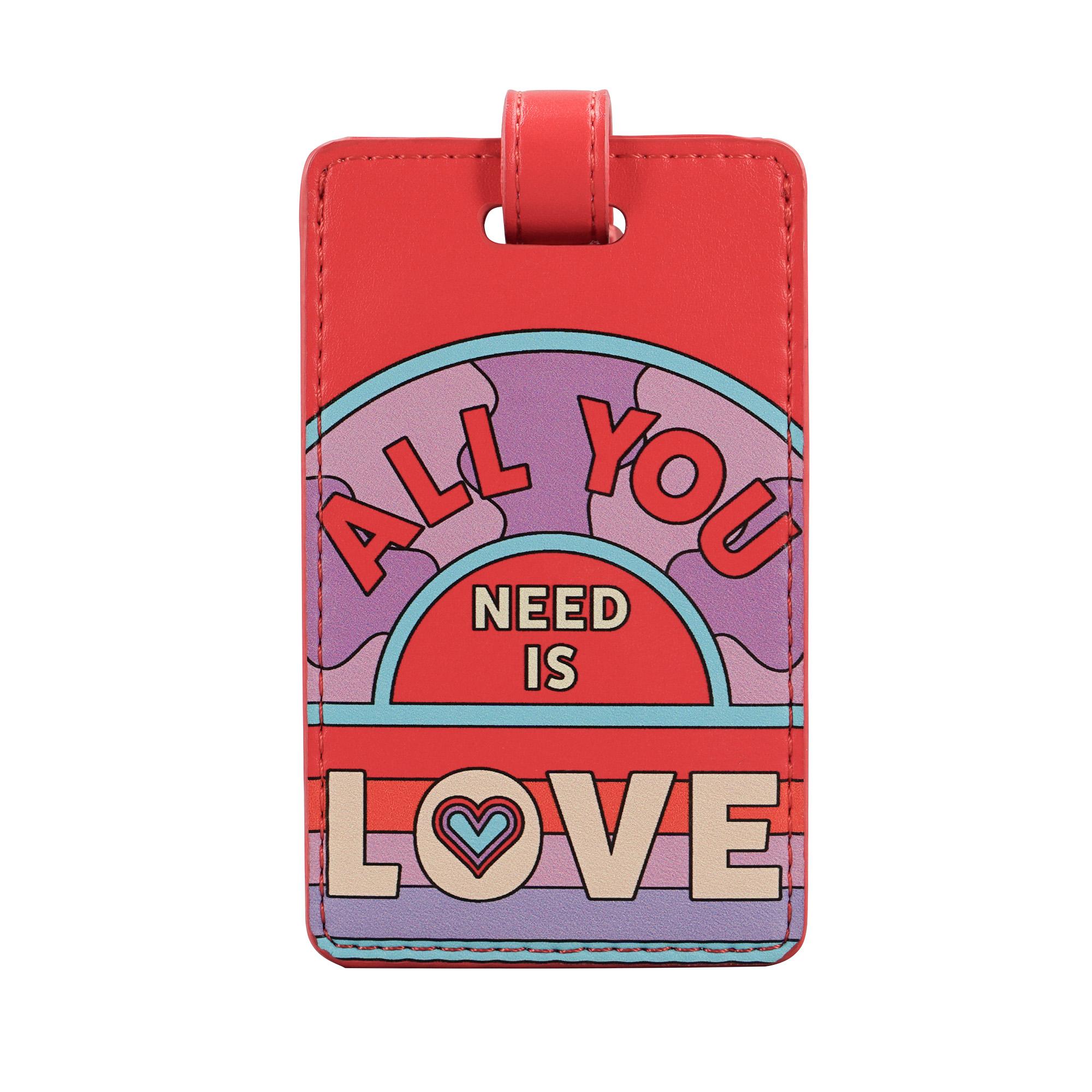 Luggage Bag Tag - The Beatles (All You Need is Love)