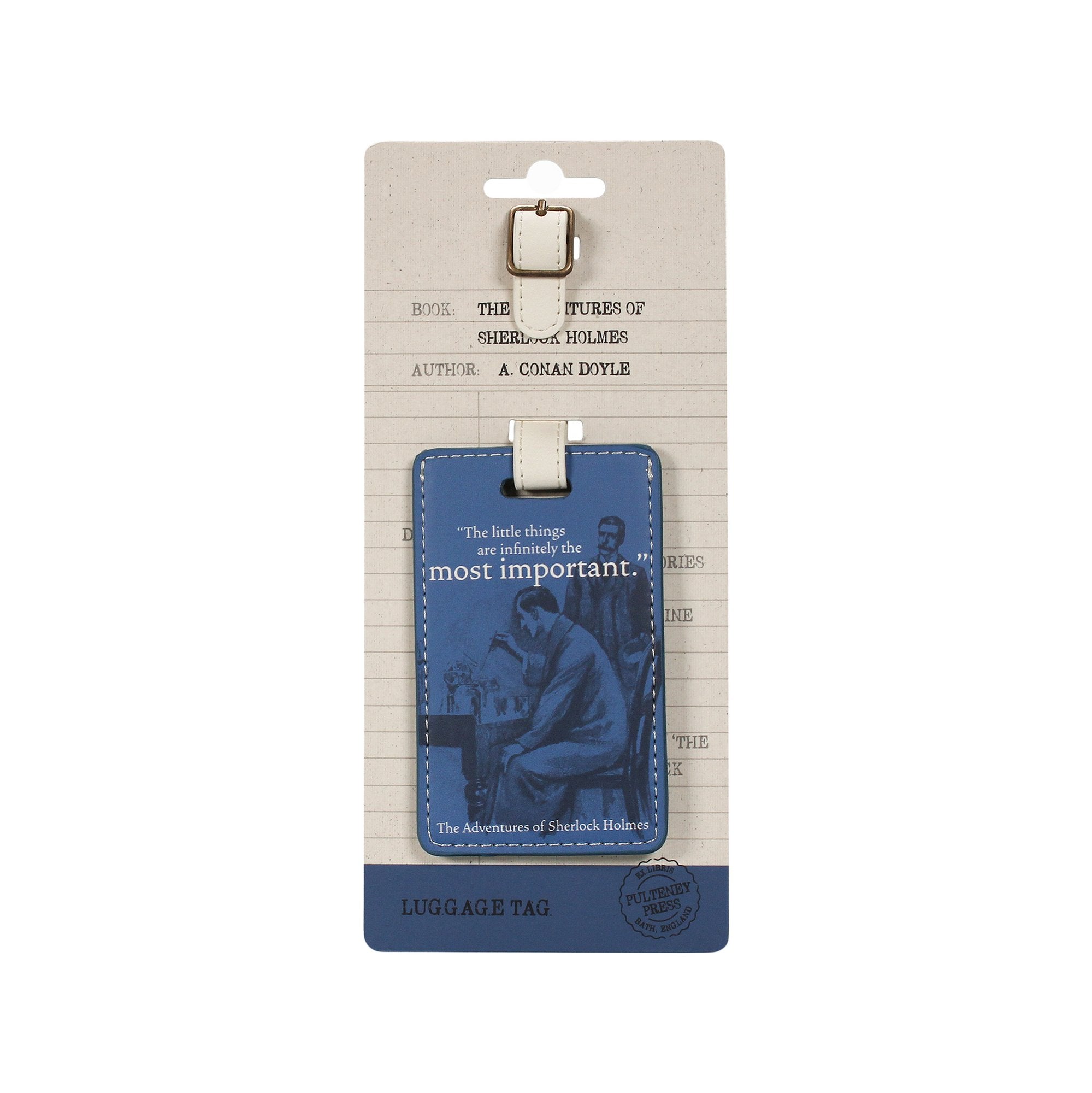 Luggage Bag Tag - Pulteney Press (Sherlock Holmes)