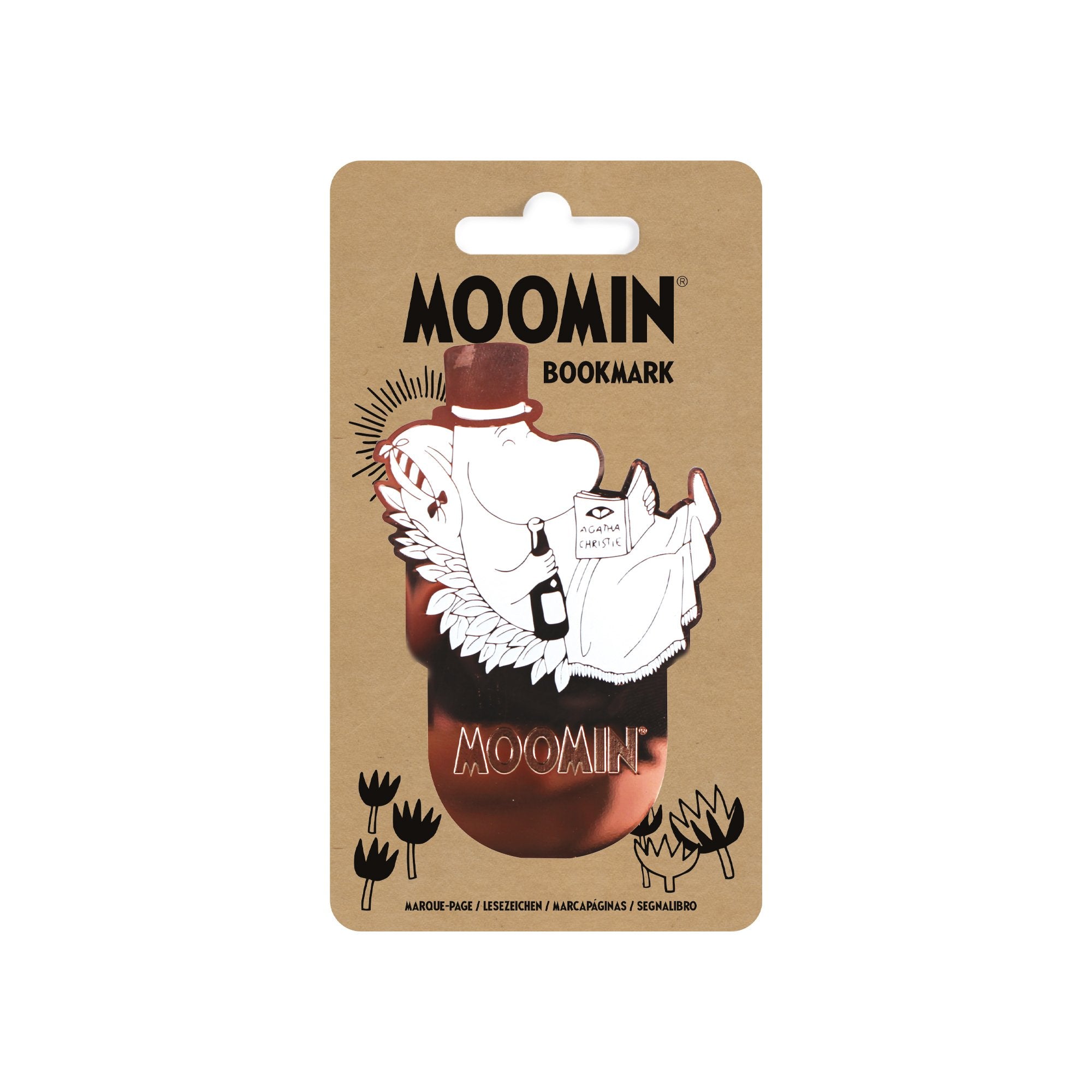 Bookmark Metal - Moomin (Moomin Papa)