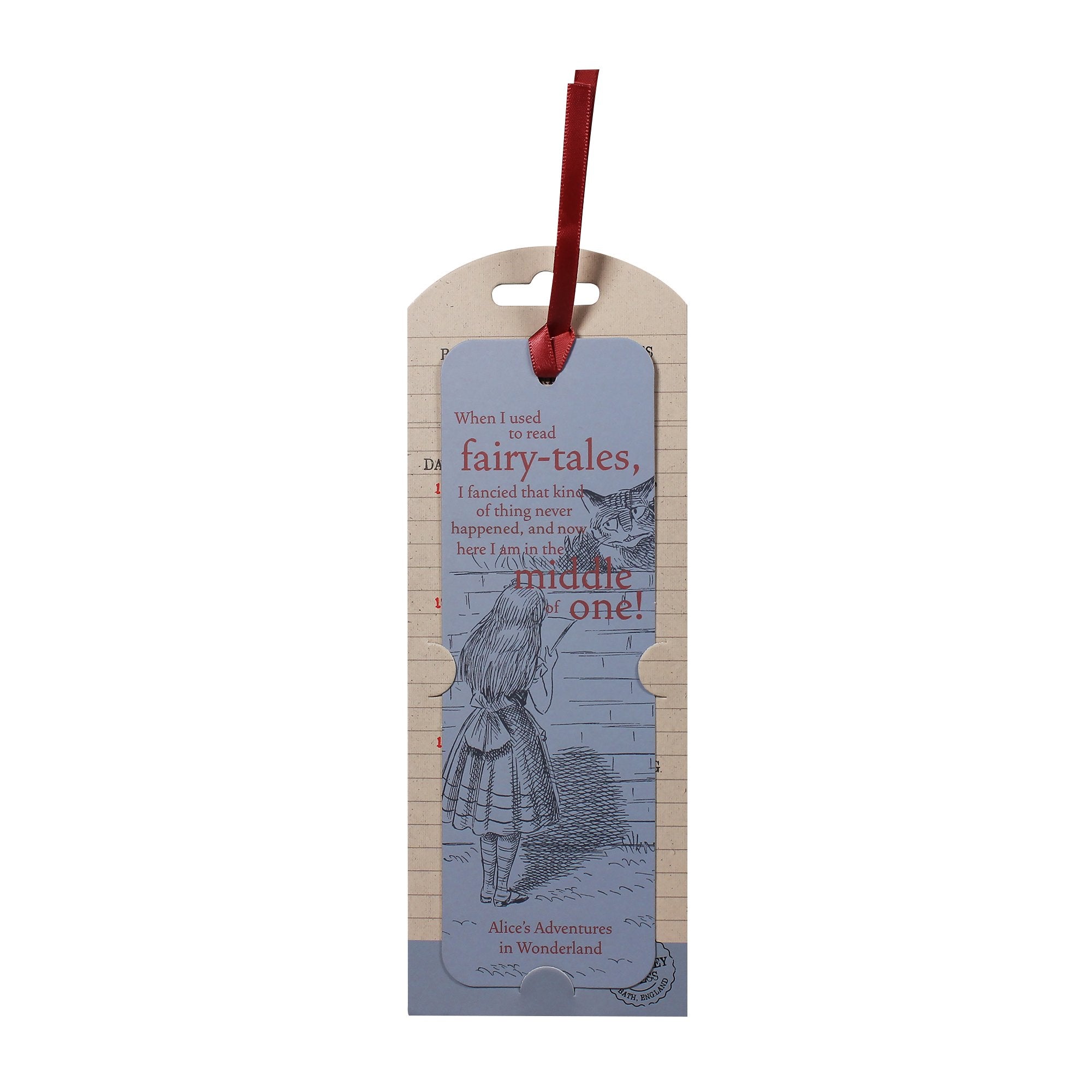 Bookmark Paper - Pulteney Press (Alice)