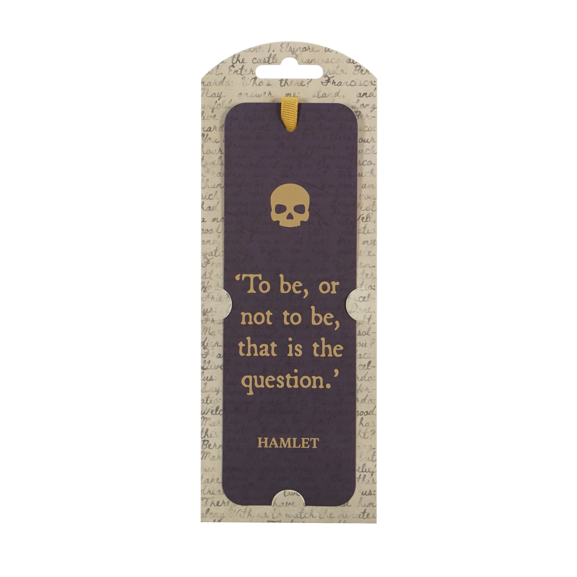 Bookmark Paper - Shakespeare (Hamlet)