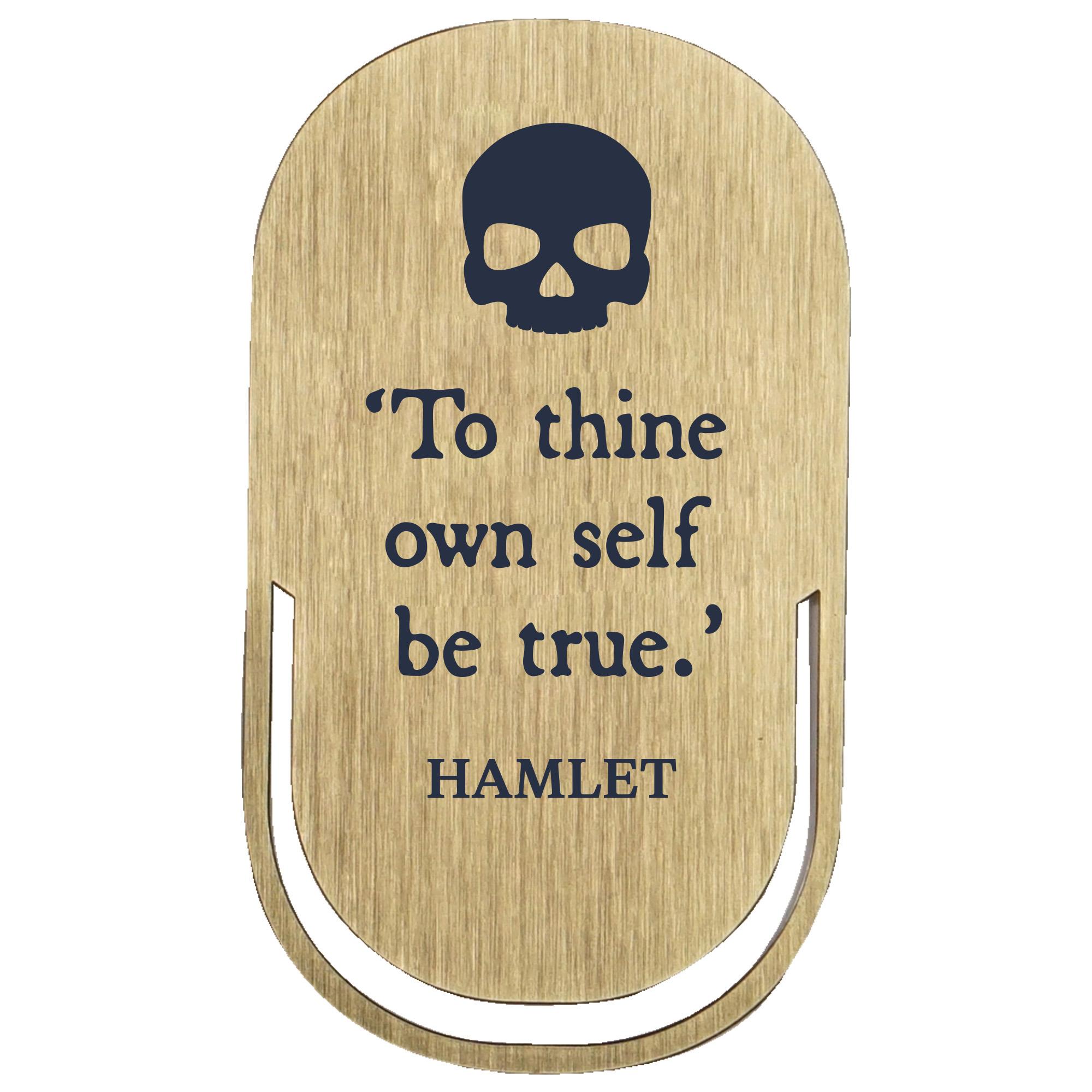 Bookmark Metal - Shakespeare (Hamlet)