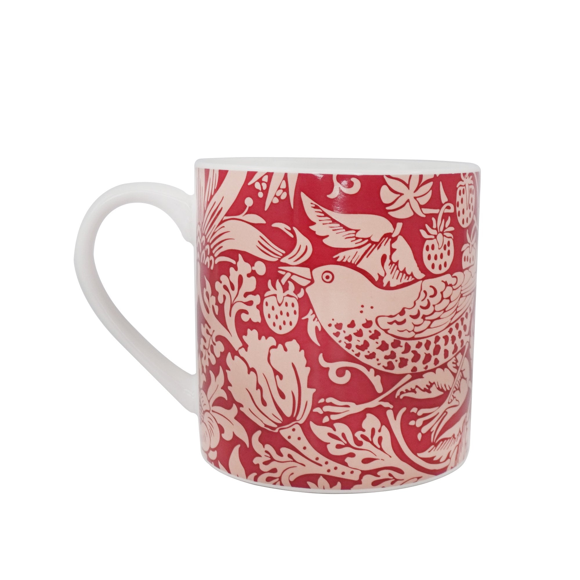 Mug Classic Boxed (310ml) - ACS William Morris (Raspberry)