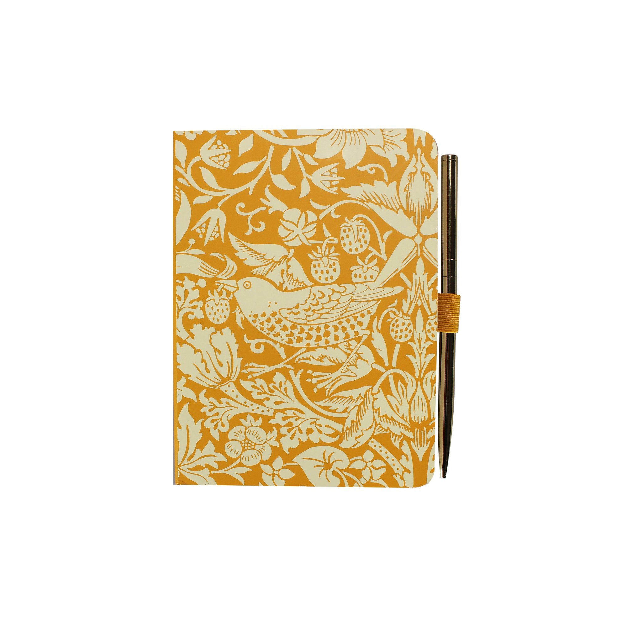 A6 Notebook & Pen - ACS William Morris (Quince)