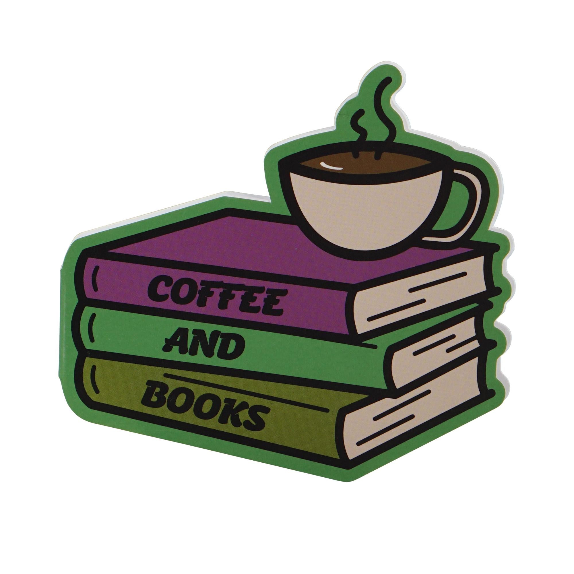 Pocket Notebook Shaped - Pulteney Press (Coffee And Books)