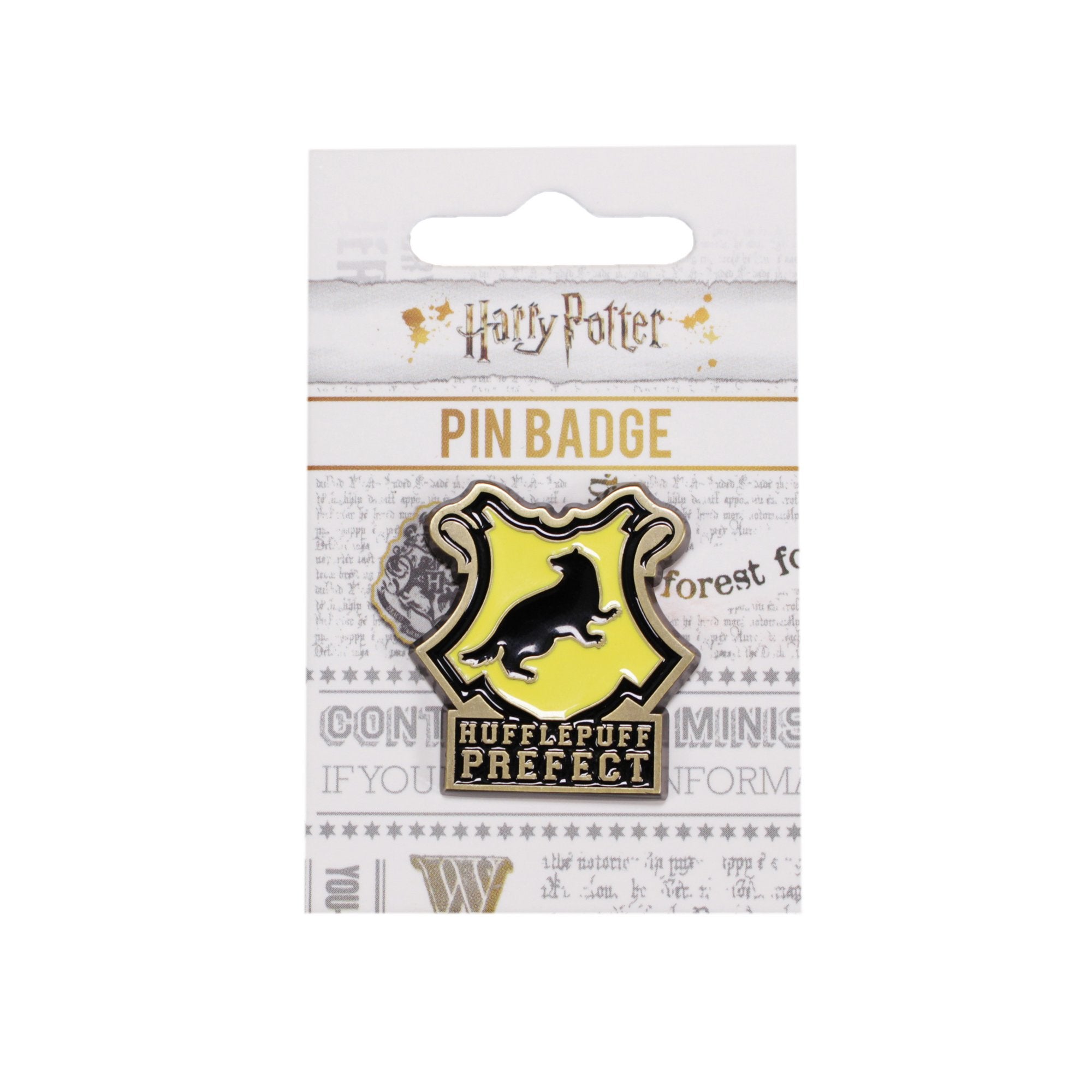 Pin Badge Enamel - Harry Potter (Hufflepuff Prefect)