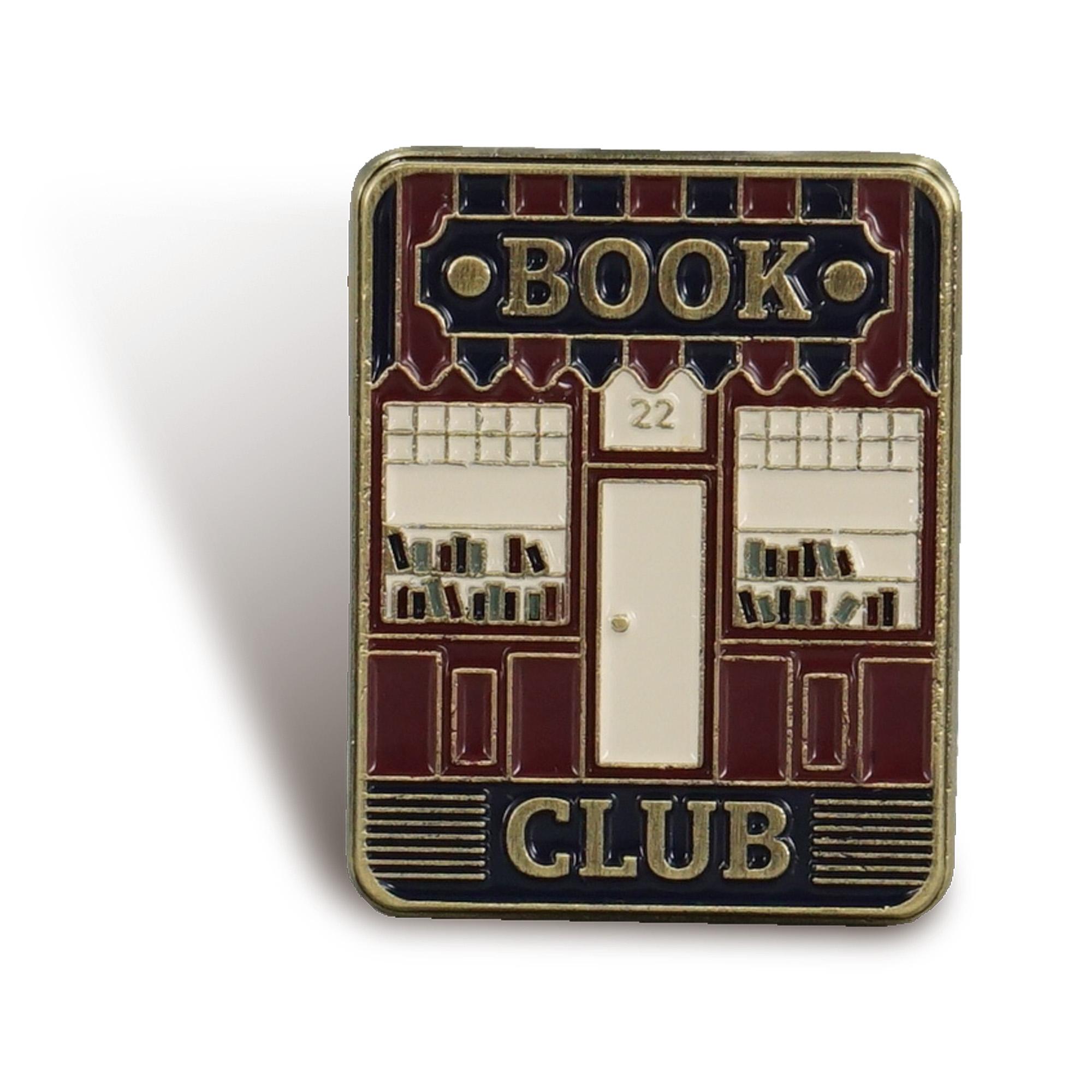 Pin Badge - Pulteney Press (Book Club)