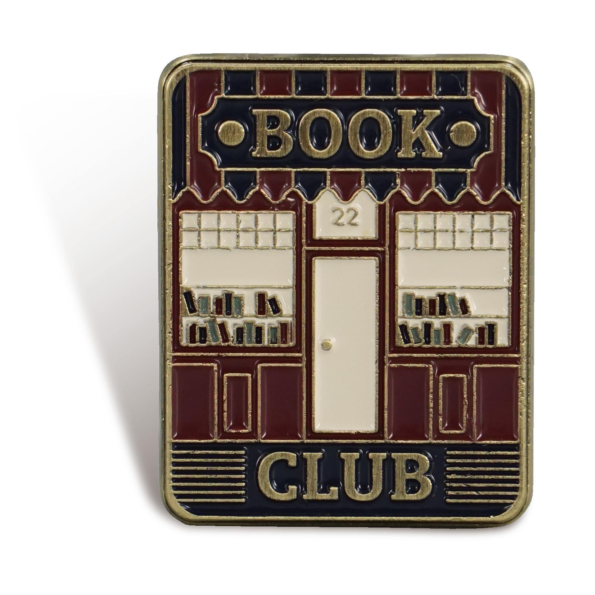 Pin Badge - Pulteney Press (Book Club)