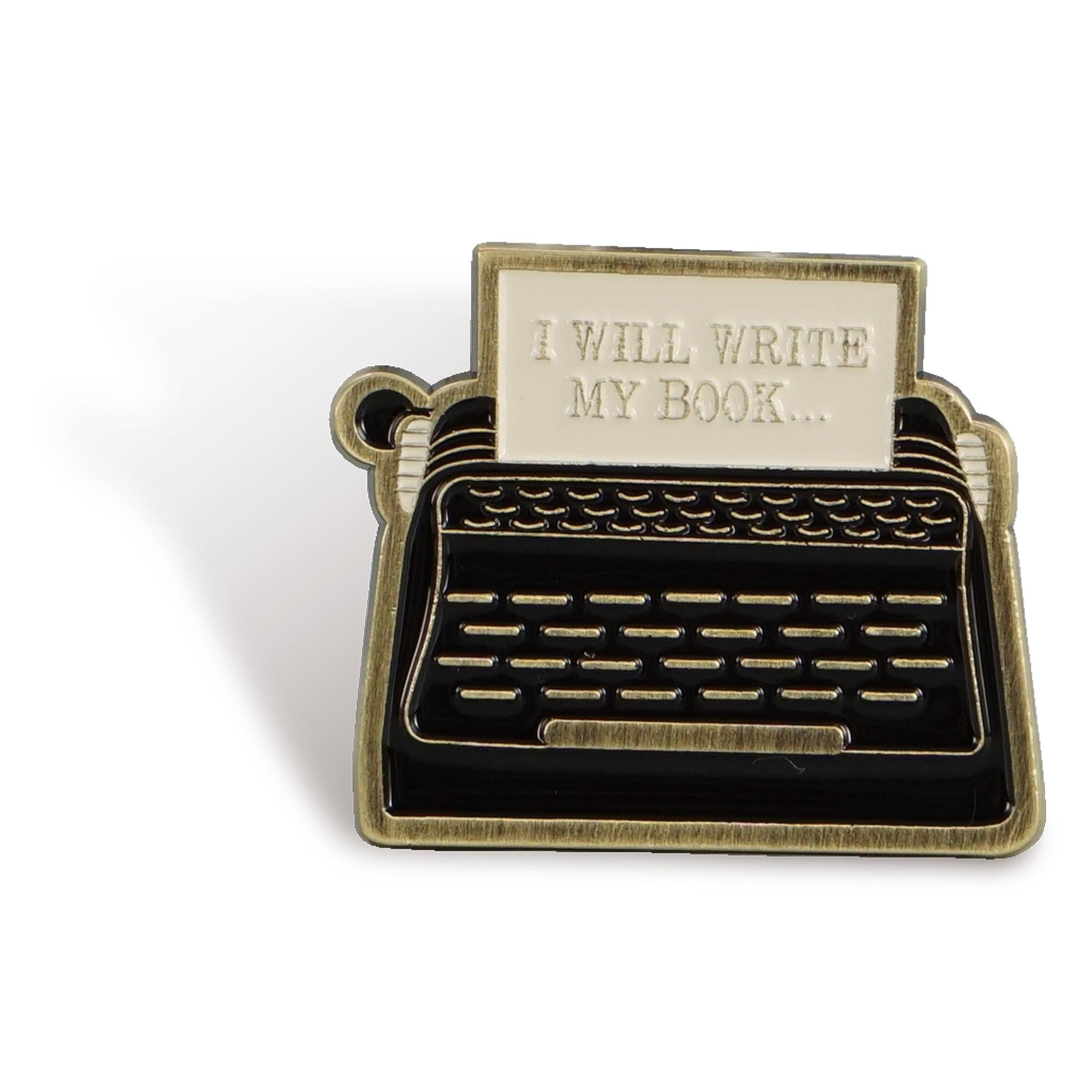 Pin Badge - Pulteney Press (I Will Write)