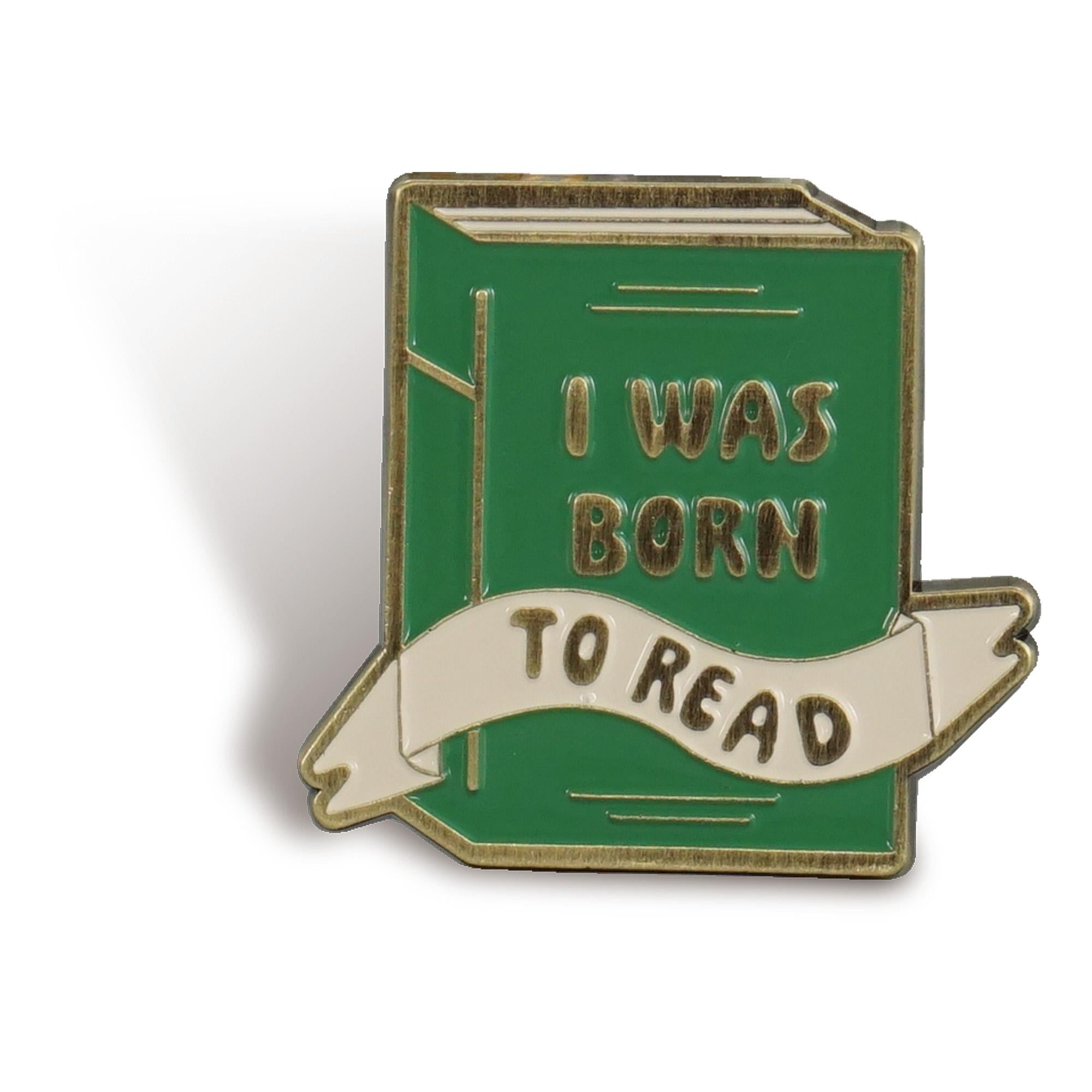 Pin Badge - Pulteney Press (Born to Read)