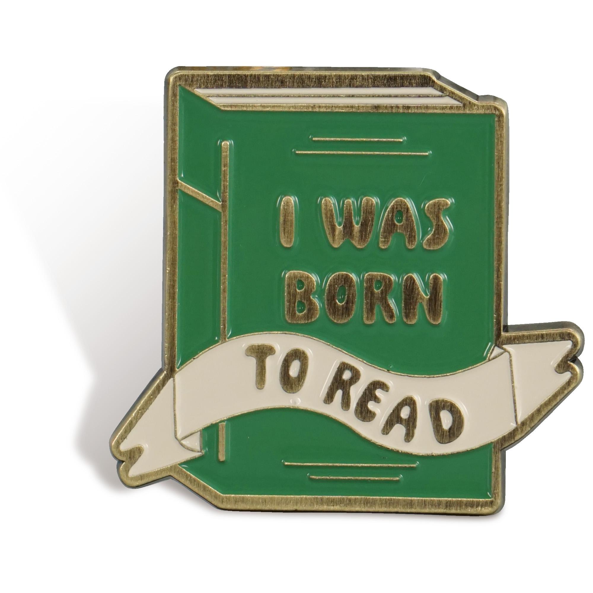 Pin Badge - Pulteney Press (Born to Read)