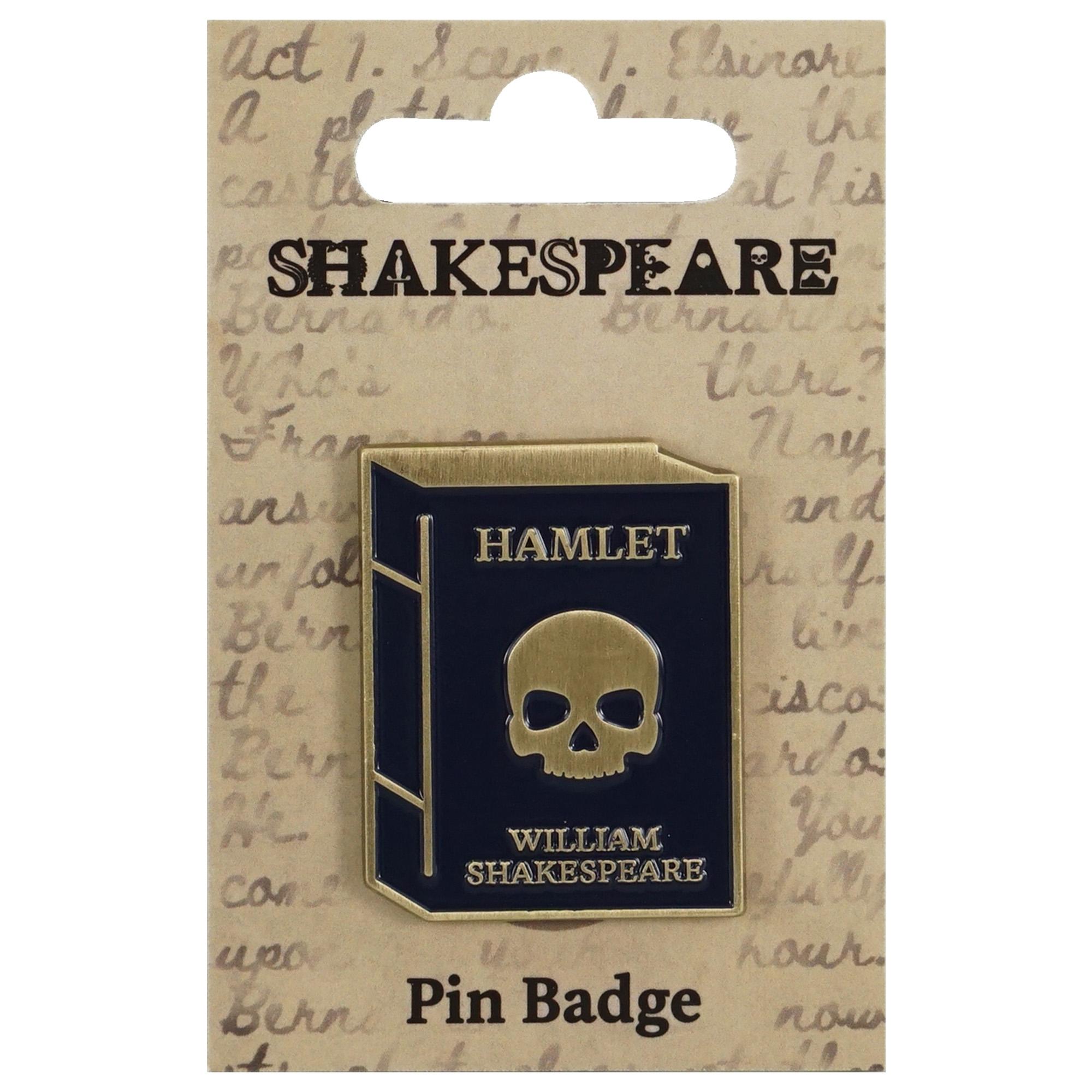 Pin Badge - Shakespeare (Hamlet)