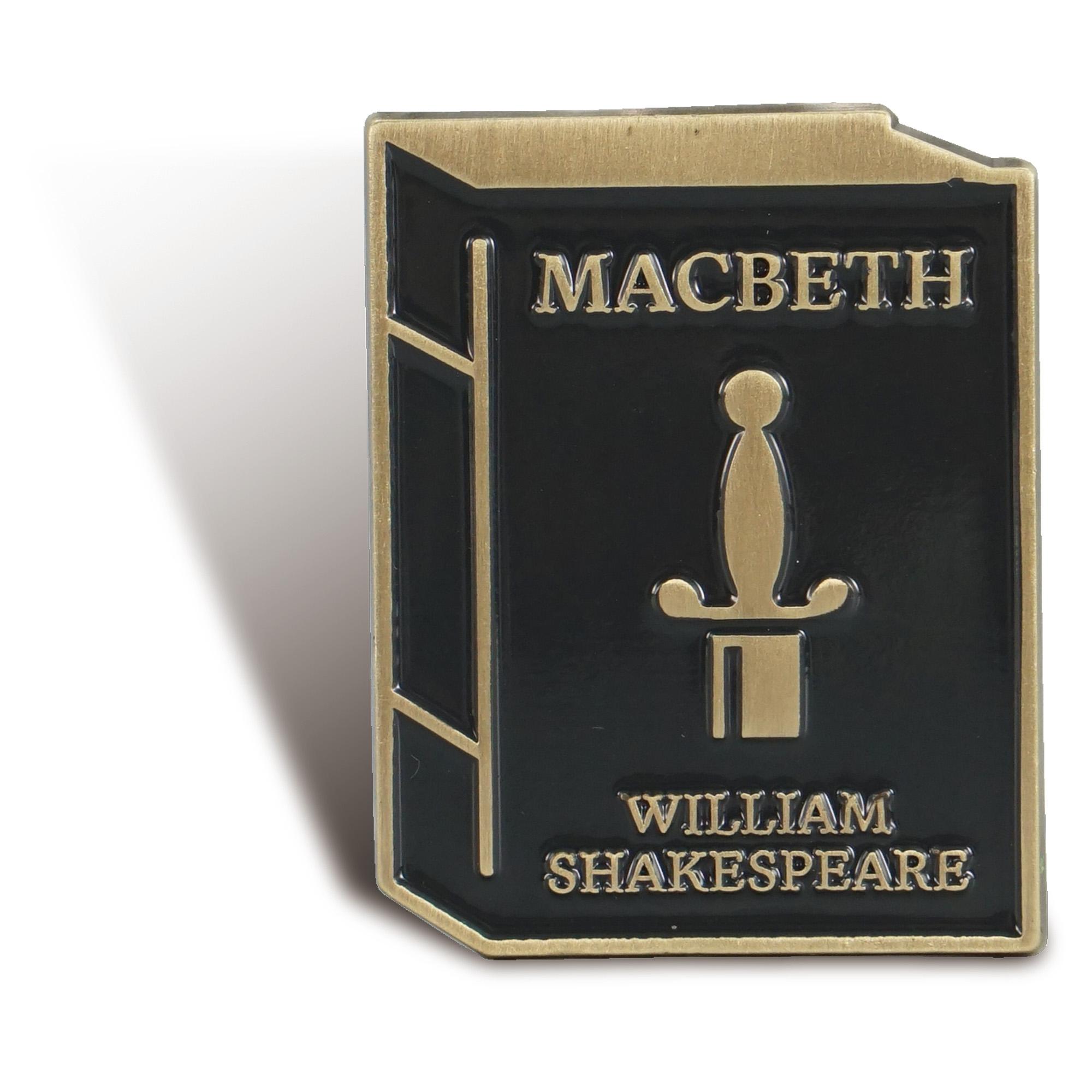 Pin Badge - Shakespeare (Macbeth)