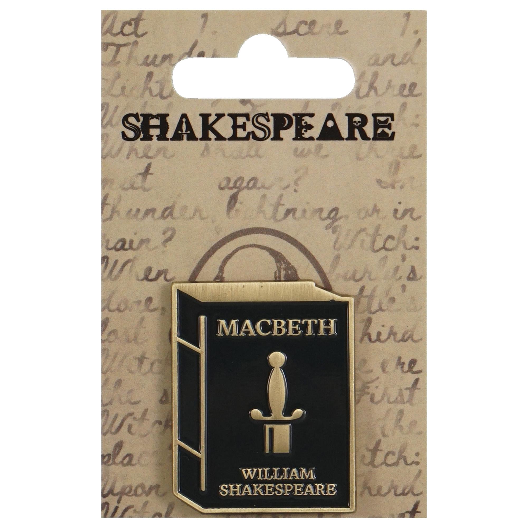 Pin Badge - Shakespeare (Macbeth)