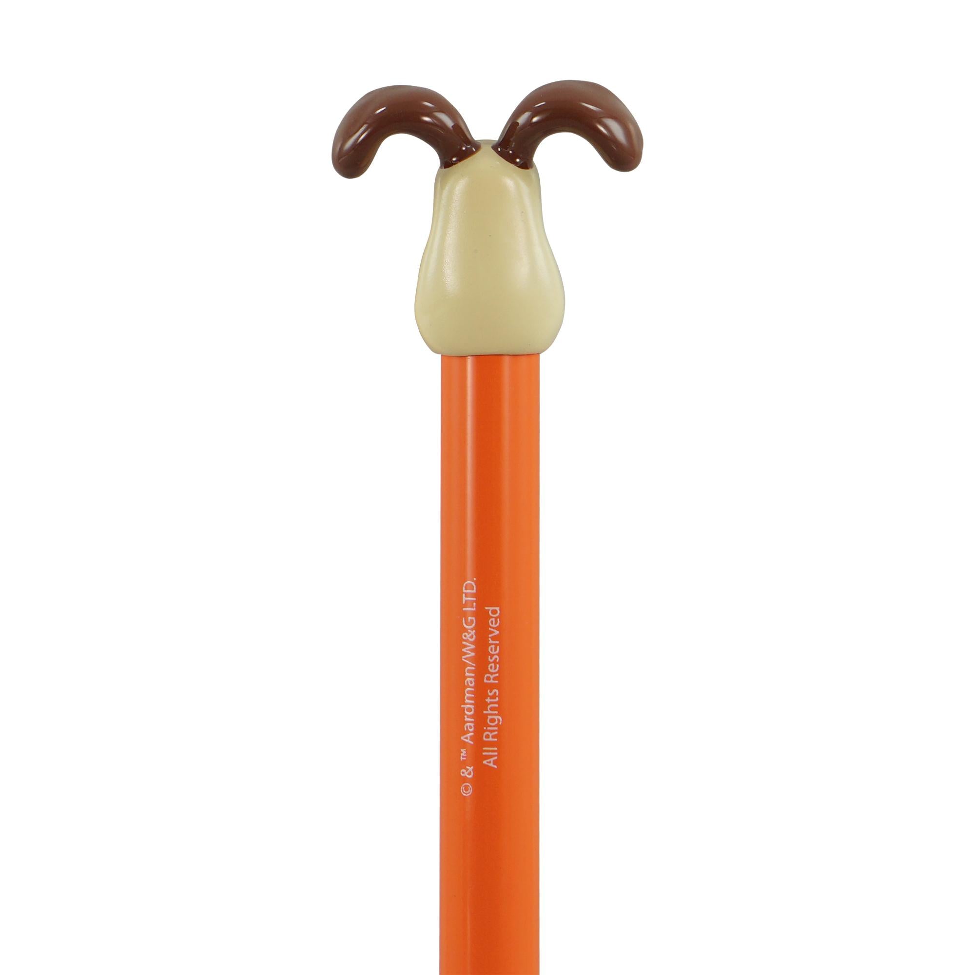 Pen Metal 3D Shaped Topper - Wallace & Gromit (Gromit)