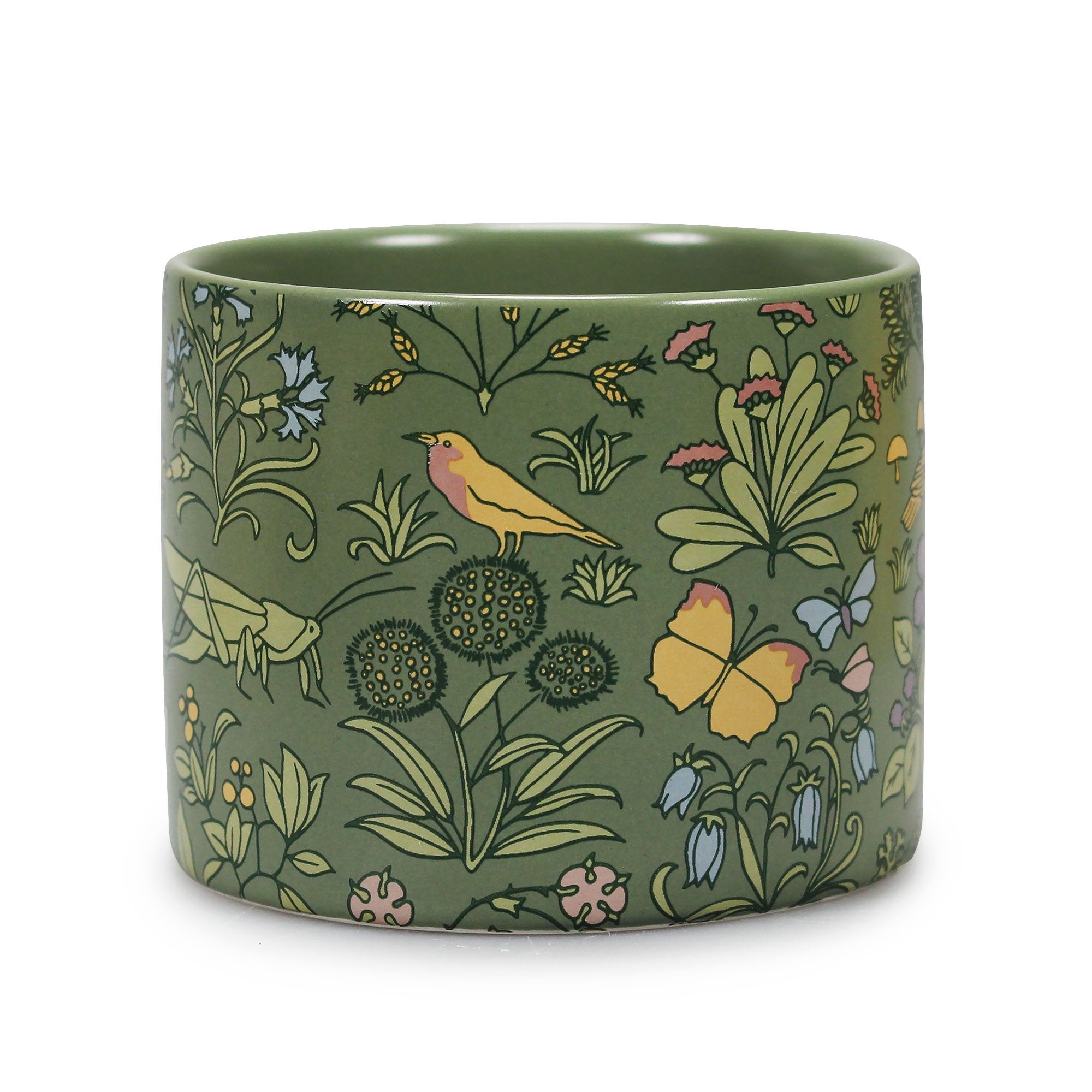 Ceramic Pot (6cm) - ACS Voysey (Apothecary's Garden)
