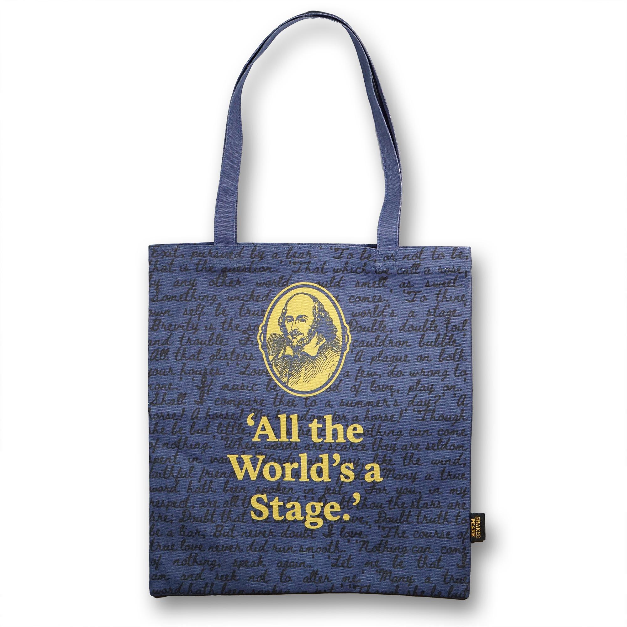 Shopper Recycled Cotton - Shakespeare (The World's A Stage)