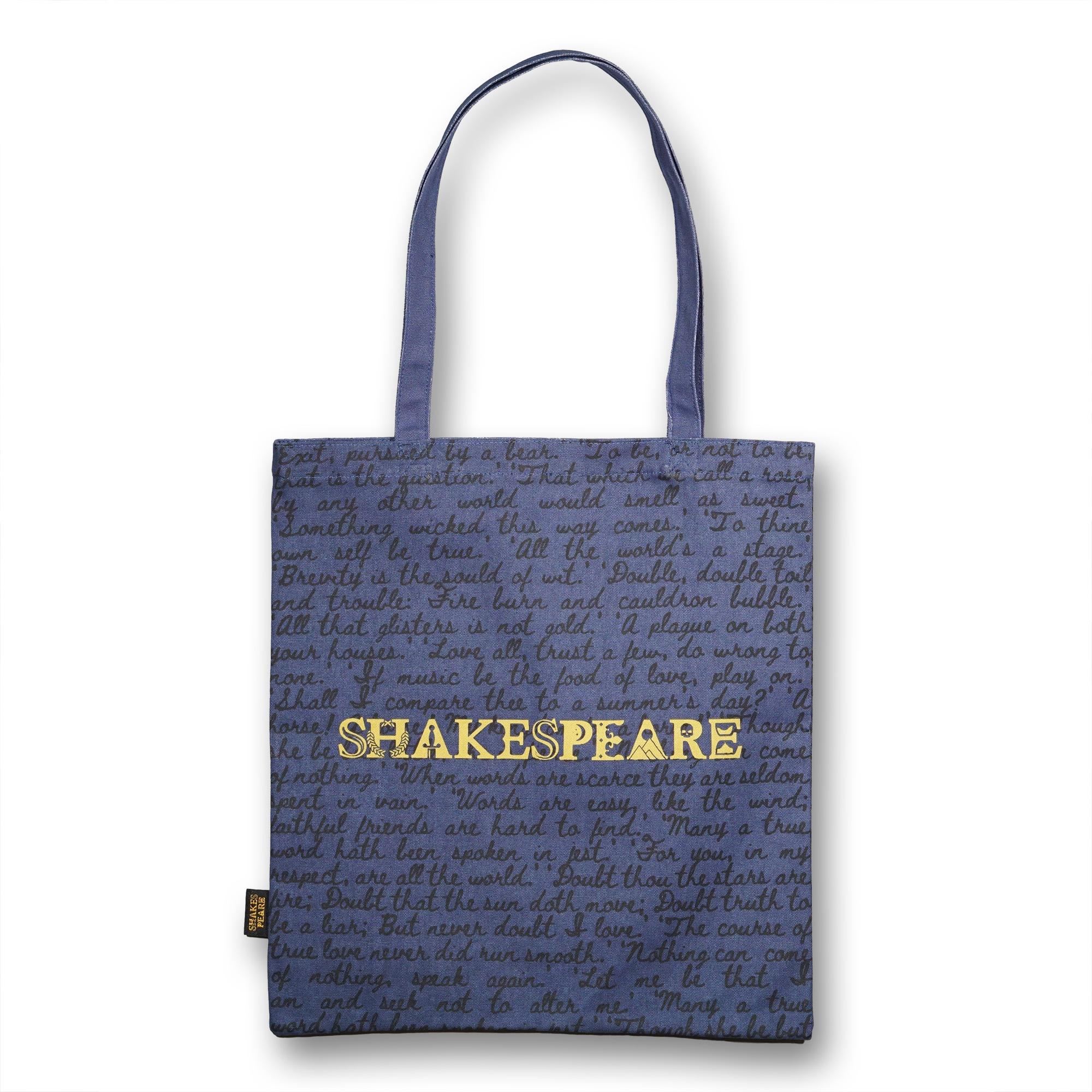 Shopper Recycled Cotton - Shakespeare (The World's A Stage)