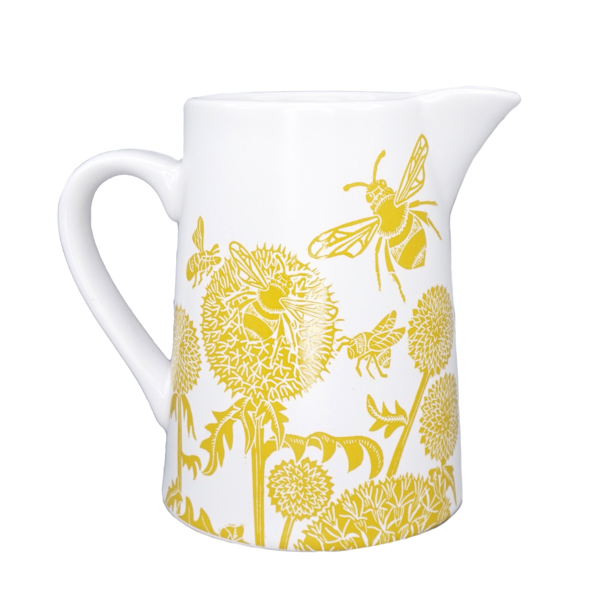 Jug Ceramic (500ml) - Kate Heiss (Mustard)