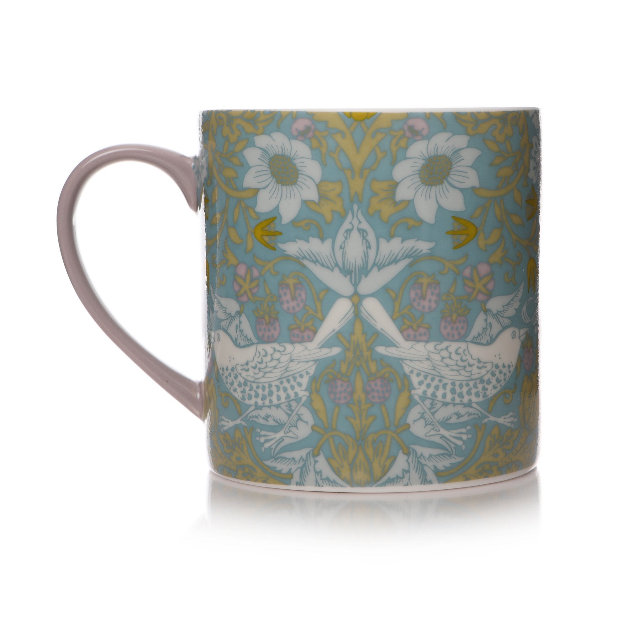 William Morris Boxed Mug - Strawberry Thief