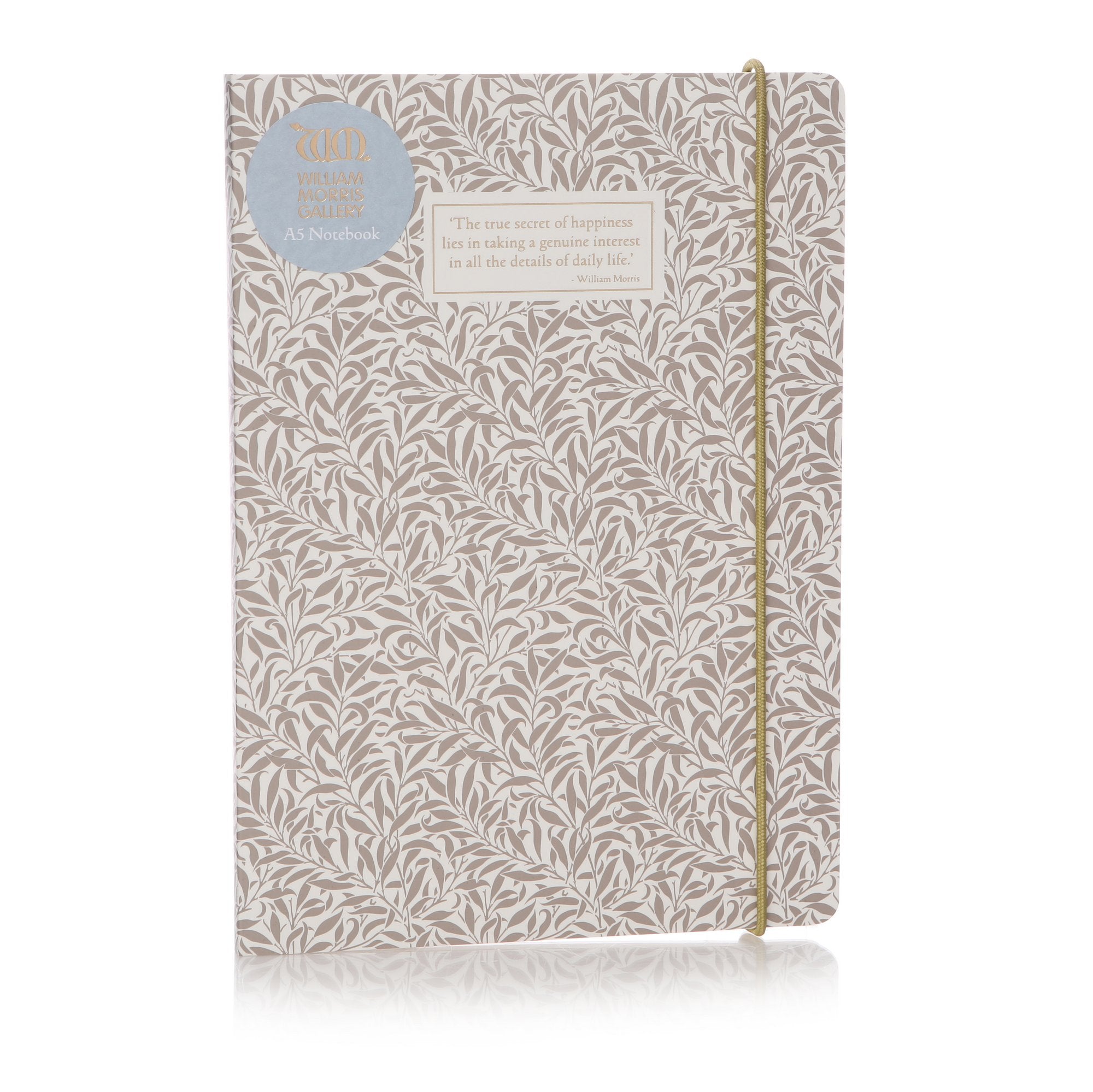 William Morris A5 Notebook - Strawberry Thief