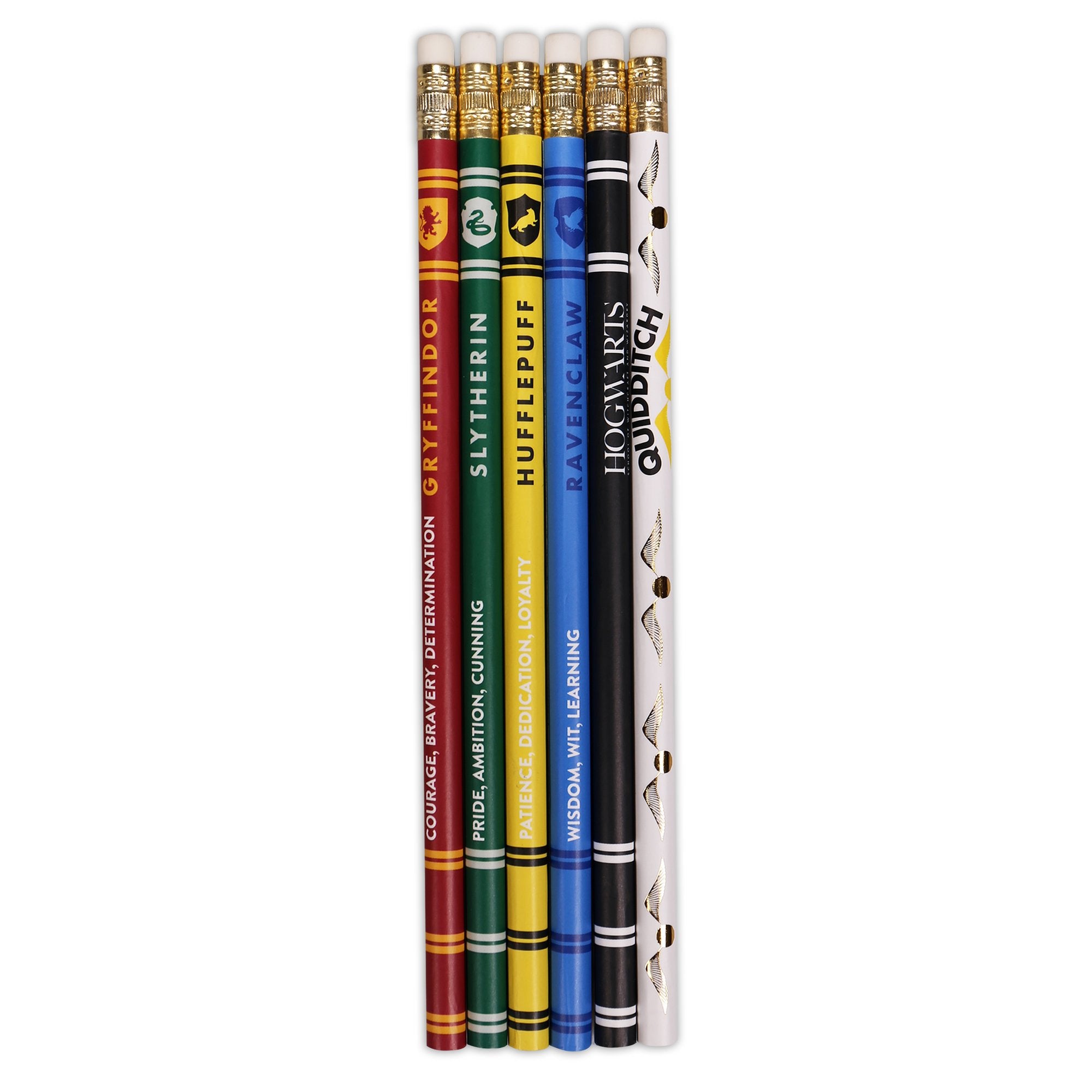 Harry Potter House Pride Set of 6 Pencils